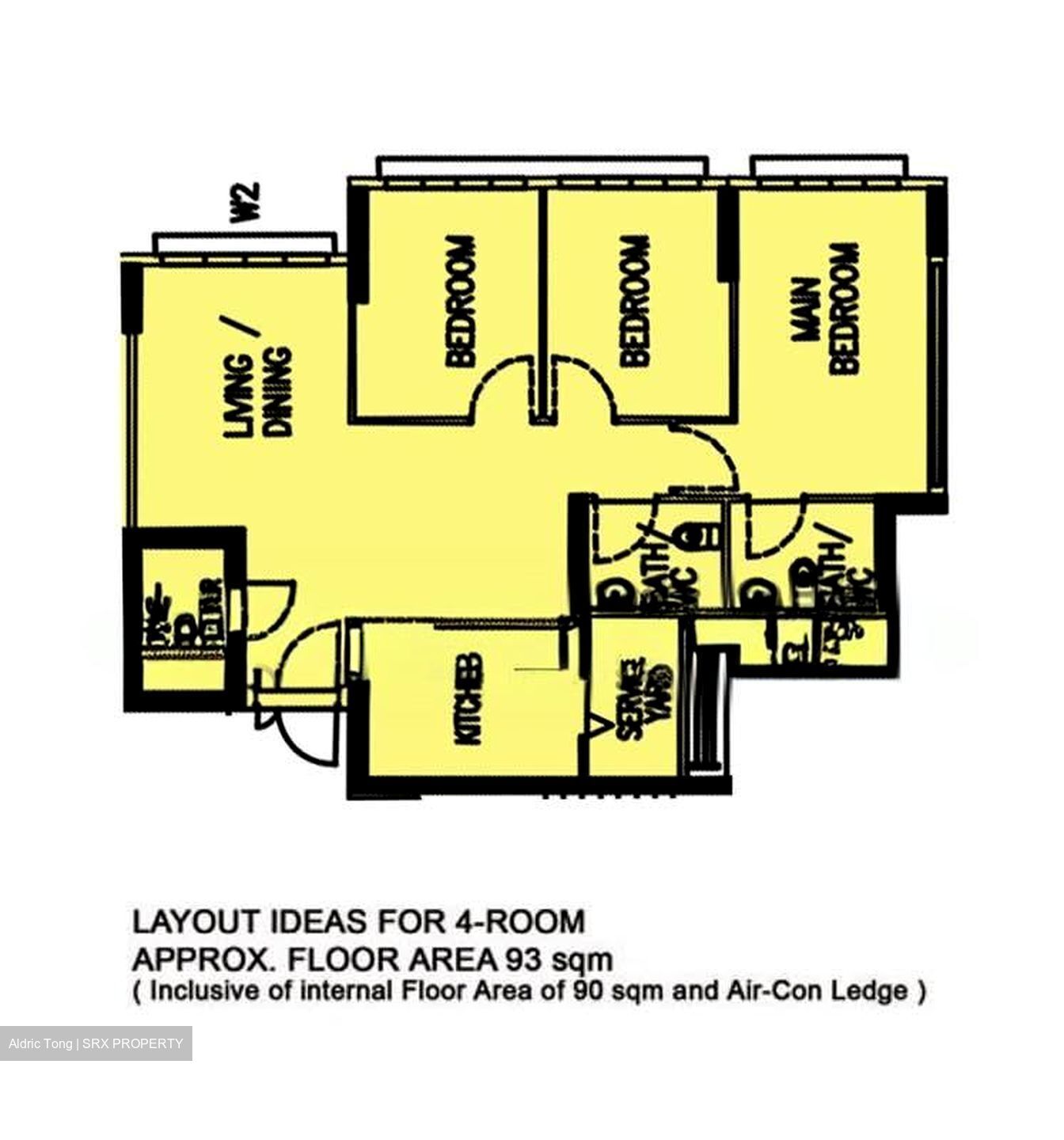 Blk 659A Waterway Sunray (Punggol), HDB 4 Rooms #566600291